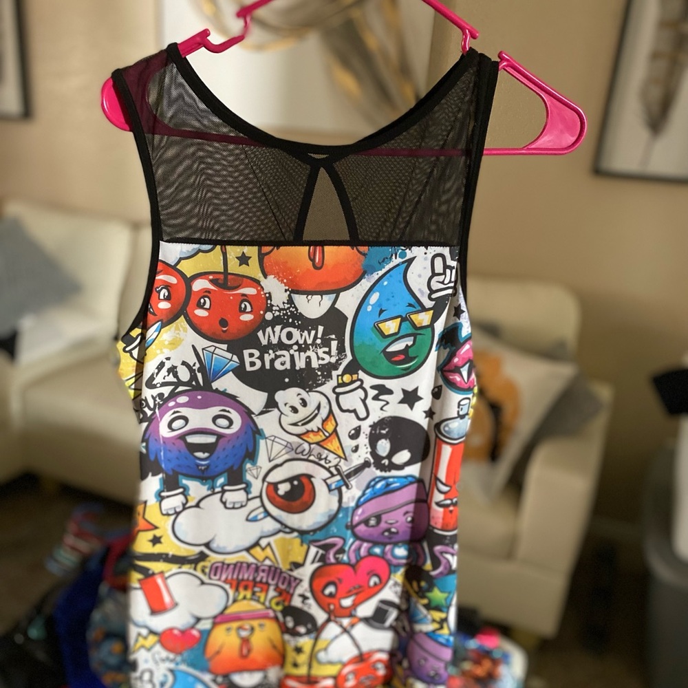 Mesh top dress